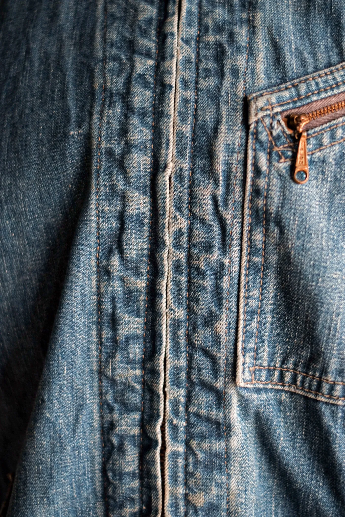 [~ 60's] Vintage Lee 91-B Taille de la veste en jean.40R