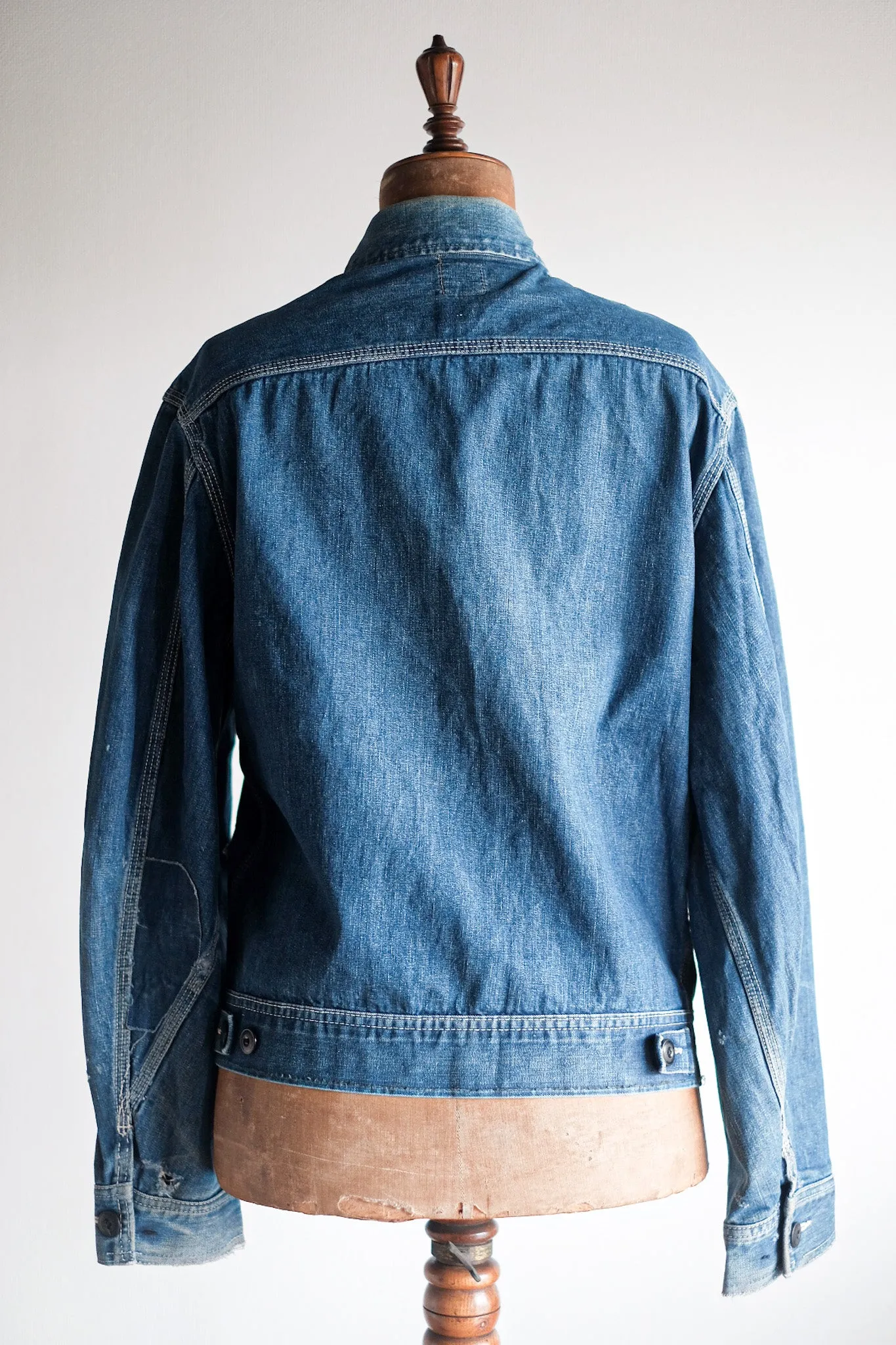 [~ 60's] Vintage Lee 91-B Taille de la veste en jean.40R