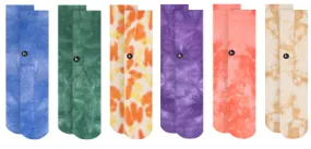 6-Pack Chaussettes Tie Dye