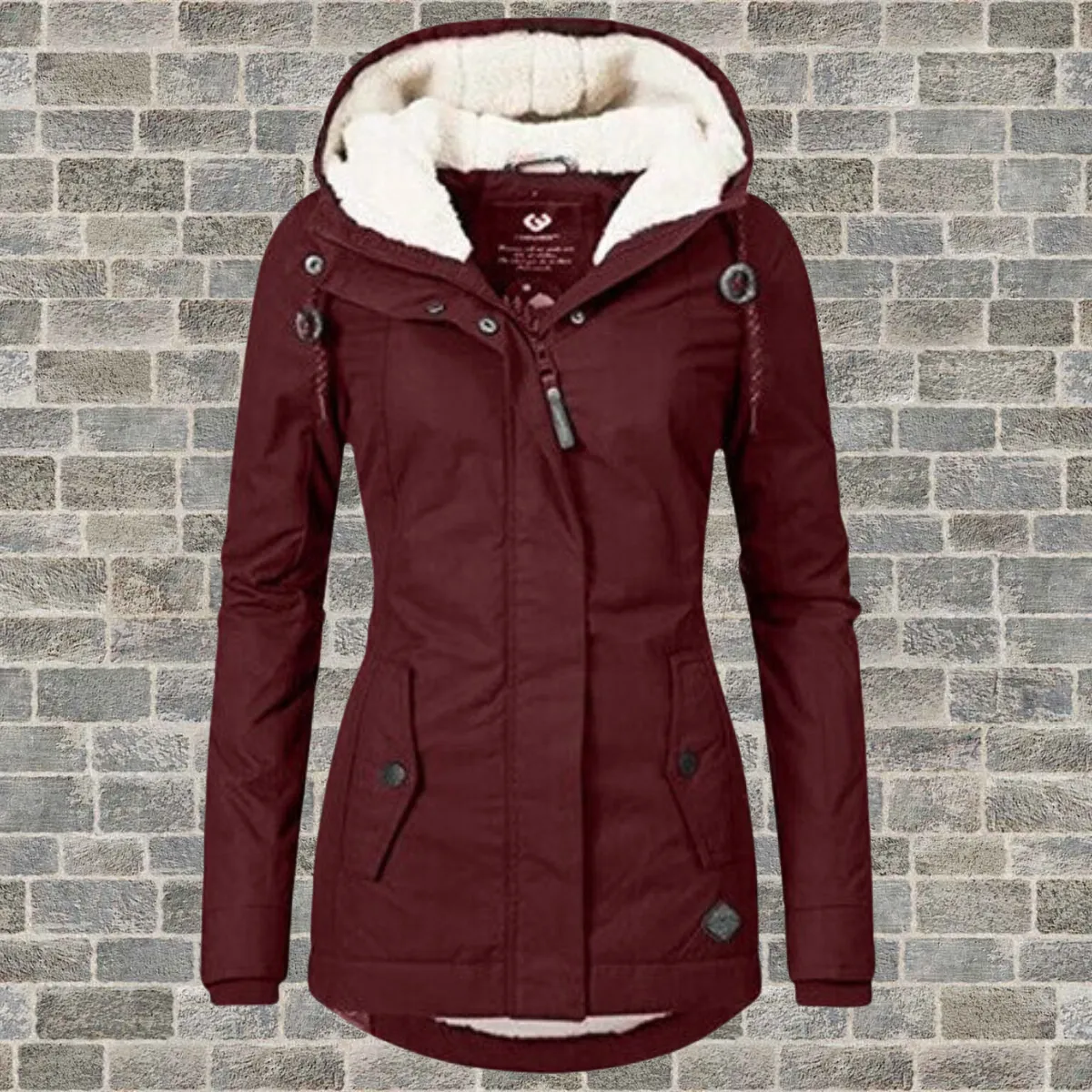 Adelhaideliy - Veste Parka D'hiver Pour Femmes - Chaud