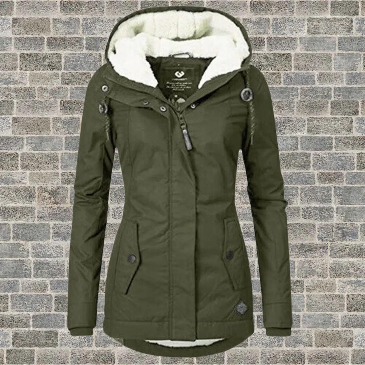 Adelhaideliy - Veste Parka D'hiver Pour Femmes - Chaud