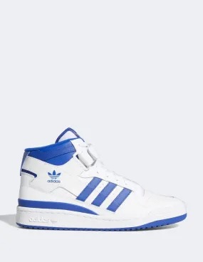 adidas Forum Mid Blancas y Azules Unisex