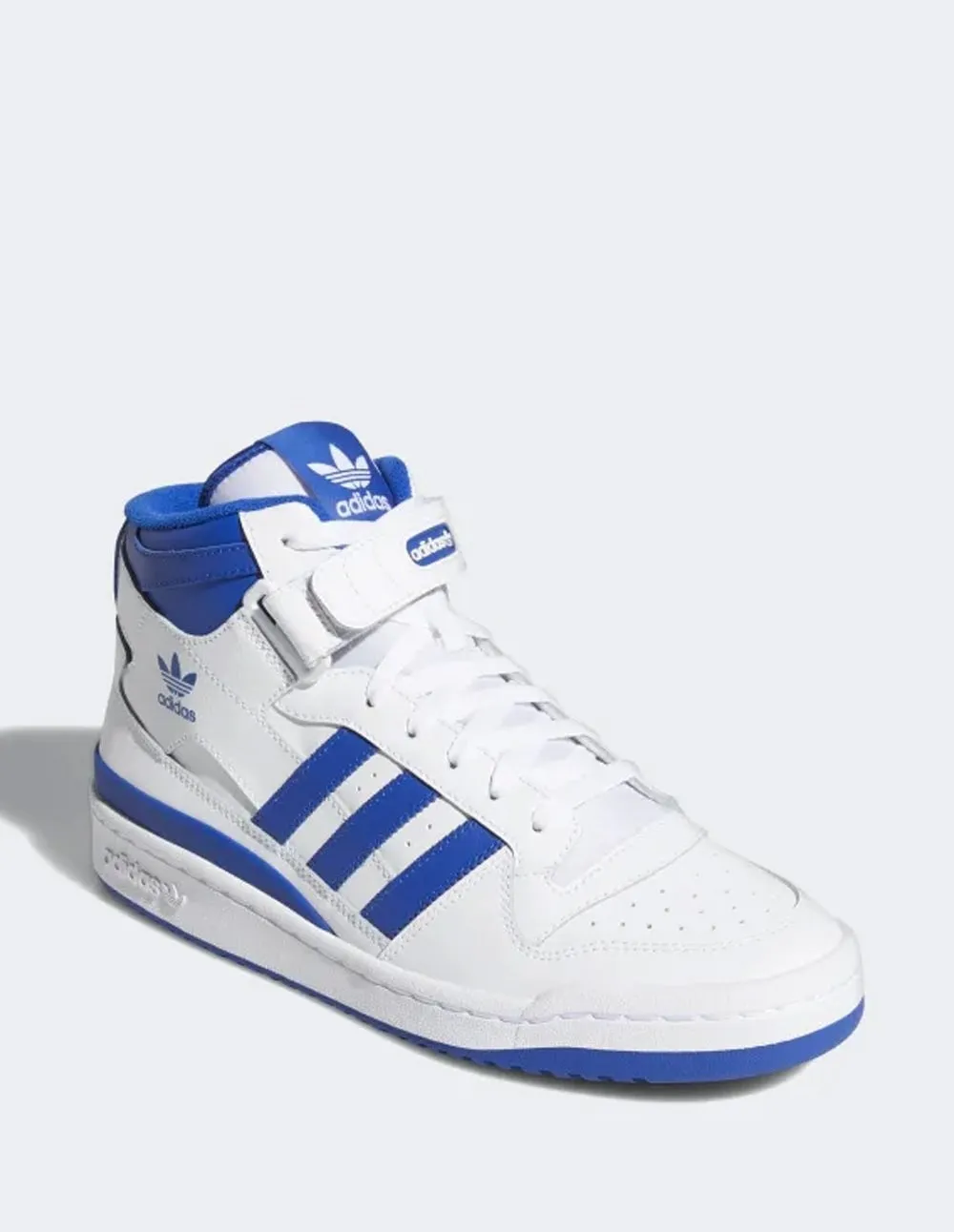 adidas Forum Mid Blancas y Azules Unisex