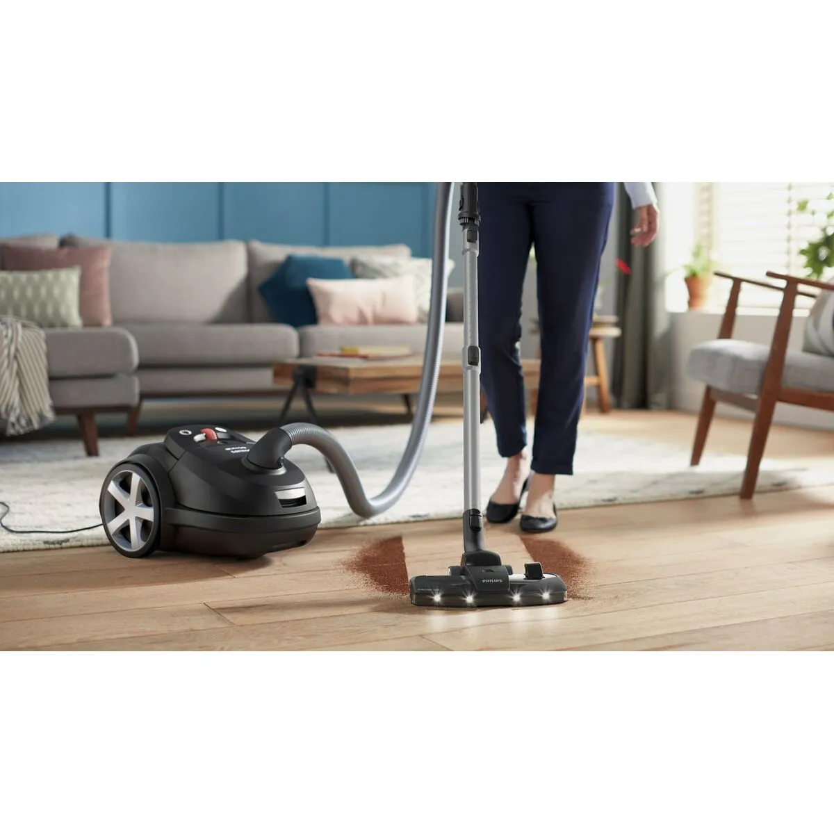 Aspirateur à sacs Philips XD8122/10 Noir 900 W