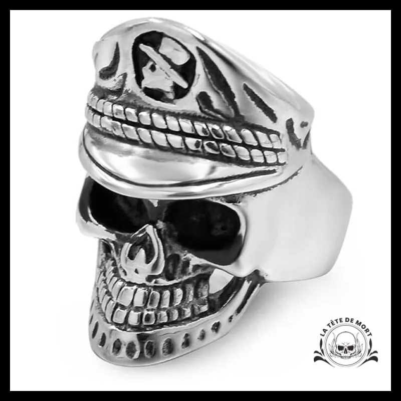 Bague Skull Army (Acier)