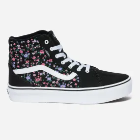 Basket VANS noire à motif fleurs - Eram Sport | ERAM