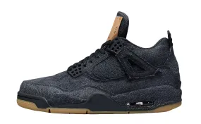 Baskets Air Jordan 4 Retro Levi's Black