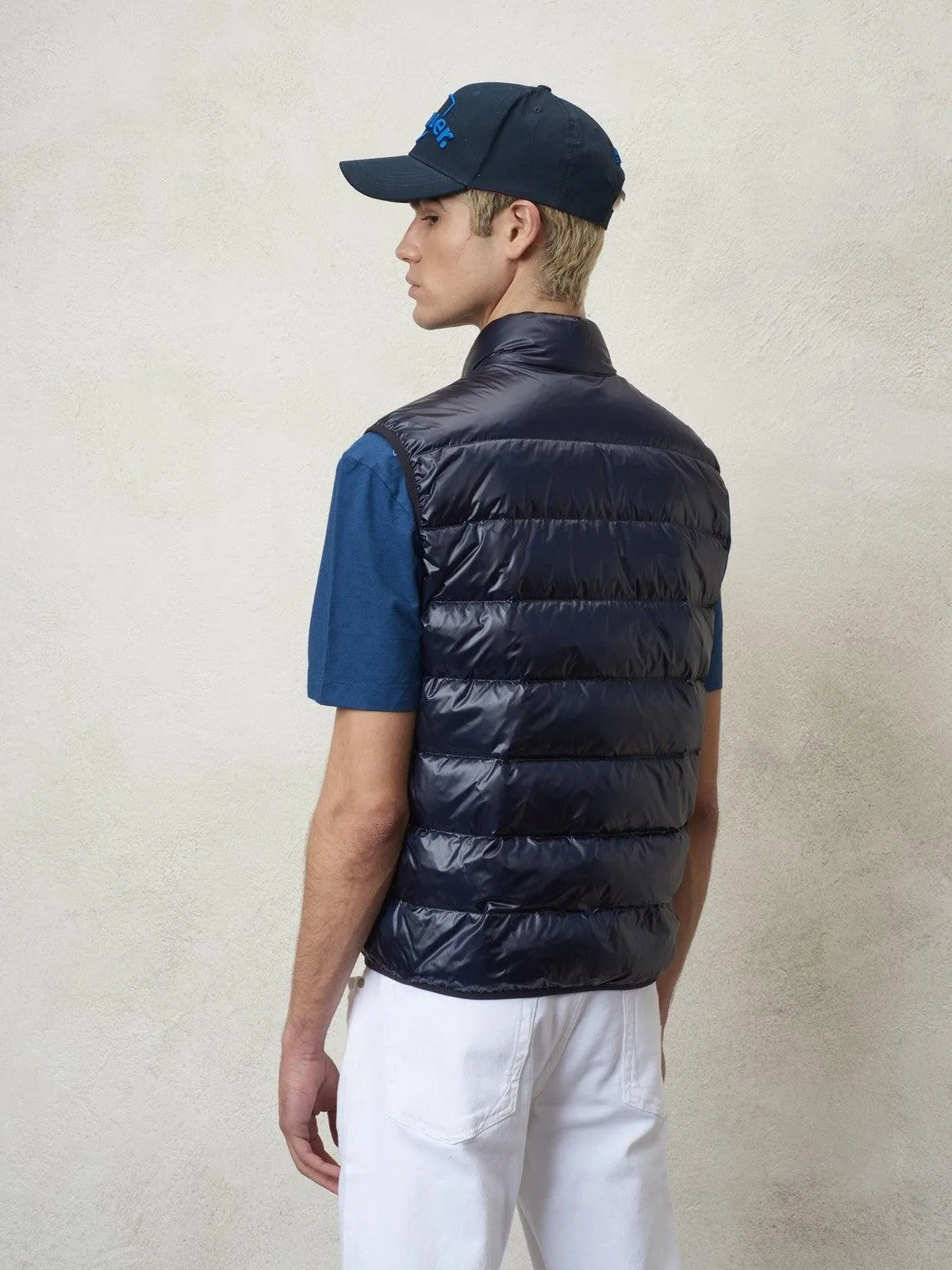 BLAUER Gilet Homme 24SBLUX03054 006719 888 Bleu