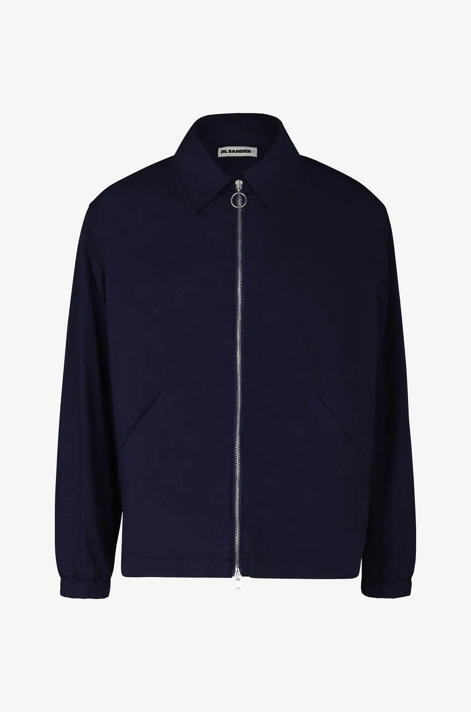 Blouson léger en toile de coton bio teinte