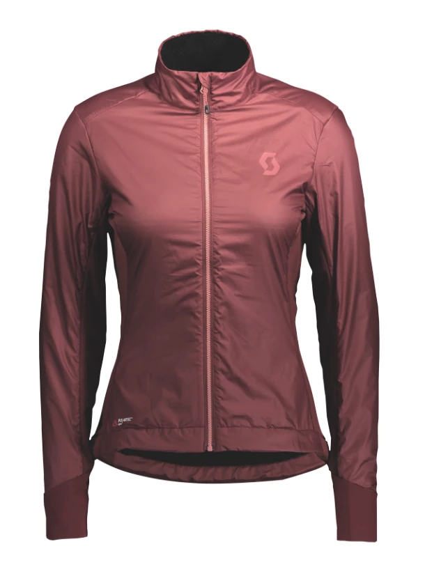 Blouson pour femme Scott  Trail Storm Insuloft AL Amaranth Red M