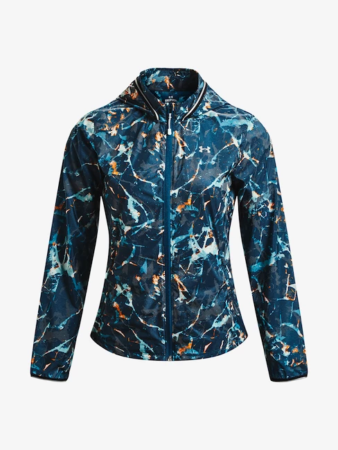 Blouson pour femme Under Armour  STORM OutRun Cold Jacket-BLU