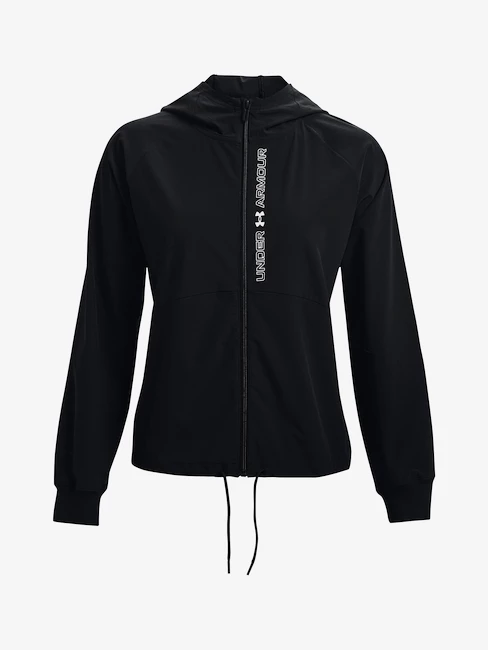 Blouson pour femme Under Armour  Woven FZ Storm Jacket-BLK