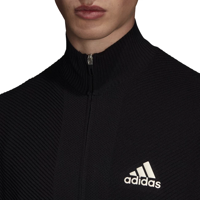 Blouson pour homme adidas  Tennis Primeknit Jacket Black XXL