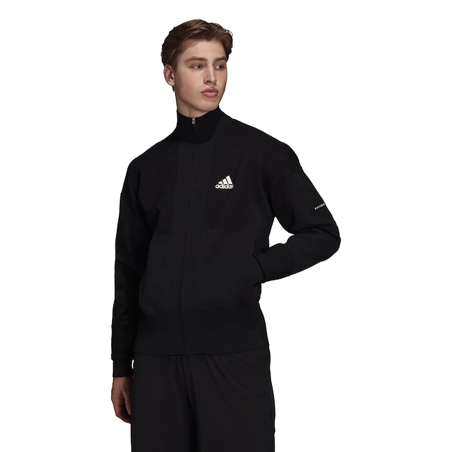 Blouson pour homme adidas  Tennis Primeknit Jacket Black XXL