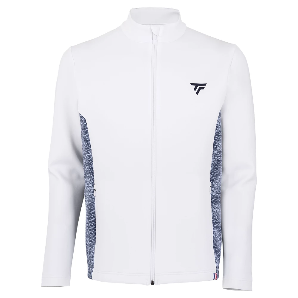 Blouson pour homme Tecnifibre  Pro Tour Full Zip Jacket White