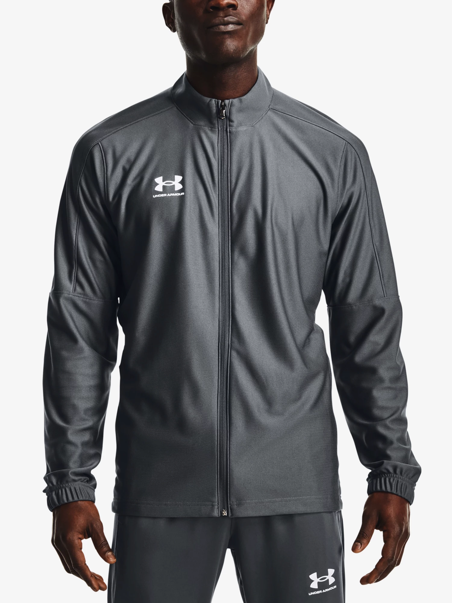 Blouson pour homme Under Armour  Challenger Track Jacket-GRY