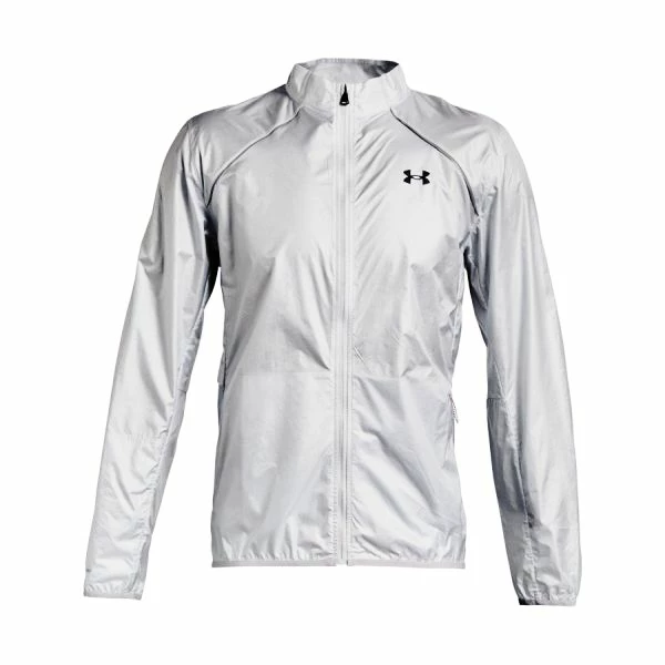 Blouson pour homme Under Armour  Impasse Run 2.0 gray XL