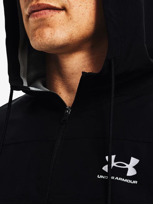 Blouson pour homme Under Armour  SPORTSTYLE WINDBREAKER-BLK