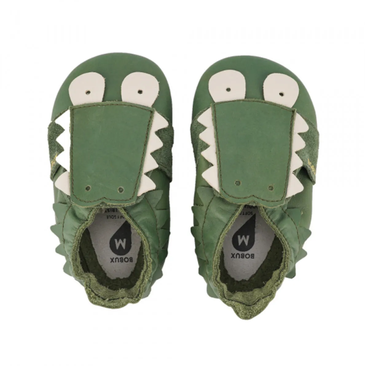 Bobux Chaussons Croco Vert