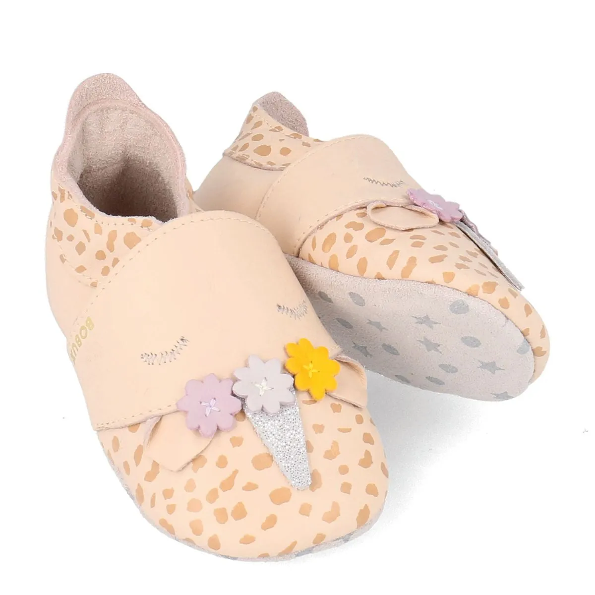 Bobux Chaussons Dream la Licorne Beige