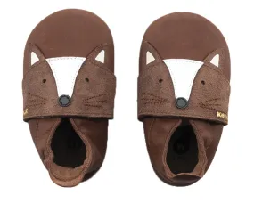 Bobux Chaussons Foxy Chocolat