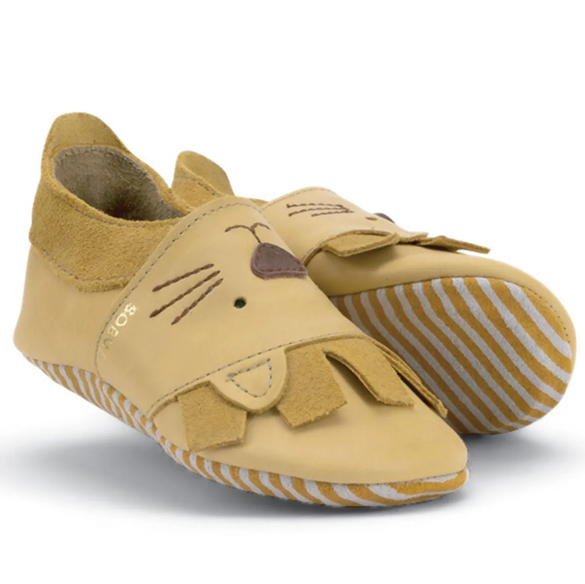 Bobux Chaussons Leo le Lion Jaune