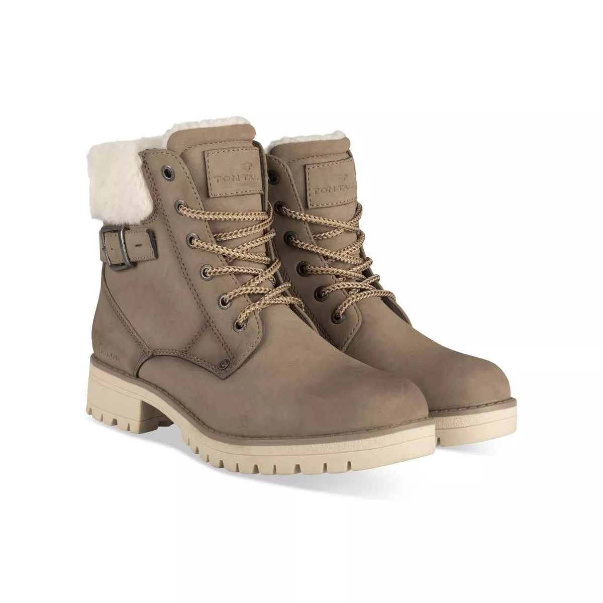 Bottines TAUPE TOM TAILOR