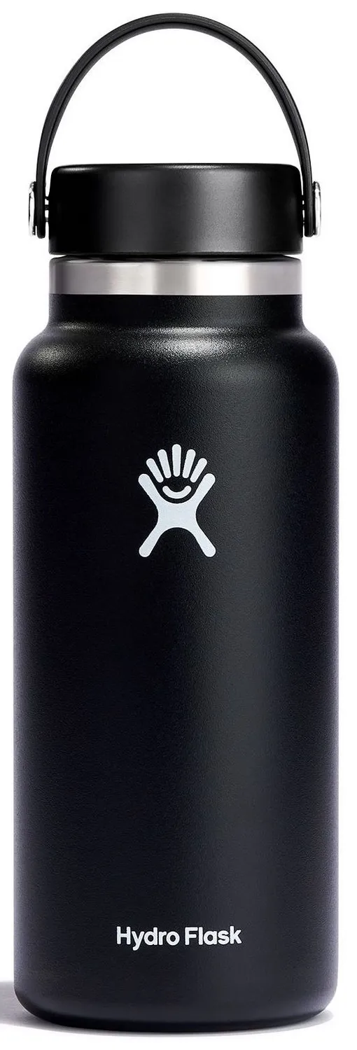 Bouteille Isotherme Hydro Flask Wide Mouth 2.0 Flex Cap Black 946 ml