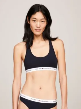 Bralette Tommy Icons sans rembourrage | Bleu | Tommy Hilfiger