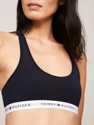 Bralette Tommy Icons sans rembourrage | Bleu | Tommy Hilfiger