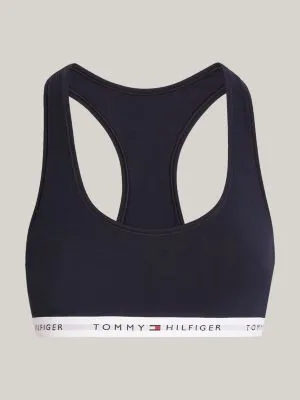 Bralette Tommy Icons sans rembourrage | Bleu | Tommy Hilfiger