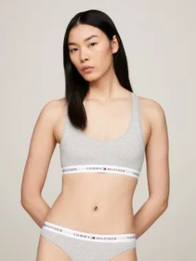 Bralette Tommy Icons sans rembourrage | Gris | Tommy Hilfiger