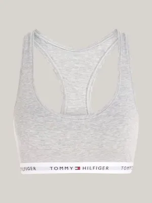 Bralette Tommy Icons sans rembourrage | Gris | Tommy Hilfiger