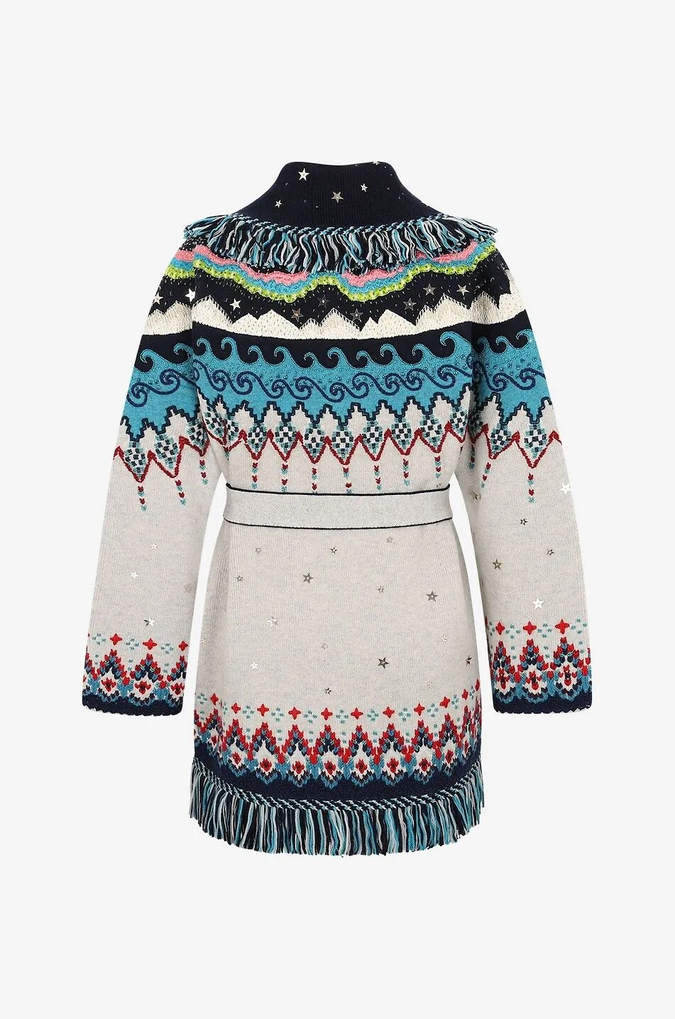 Cardigan en laine vierge Northern Lights