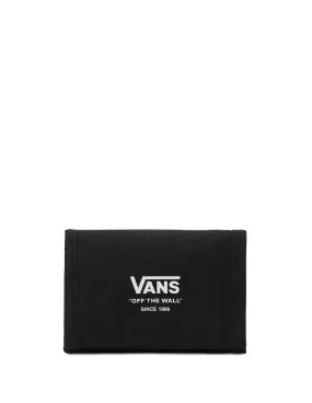 Cartera Billetero Vans Gaines Negra 12x8 cm Unisex