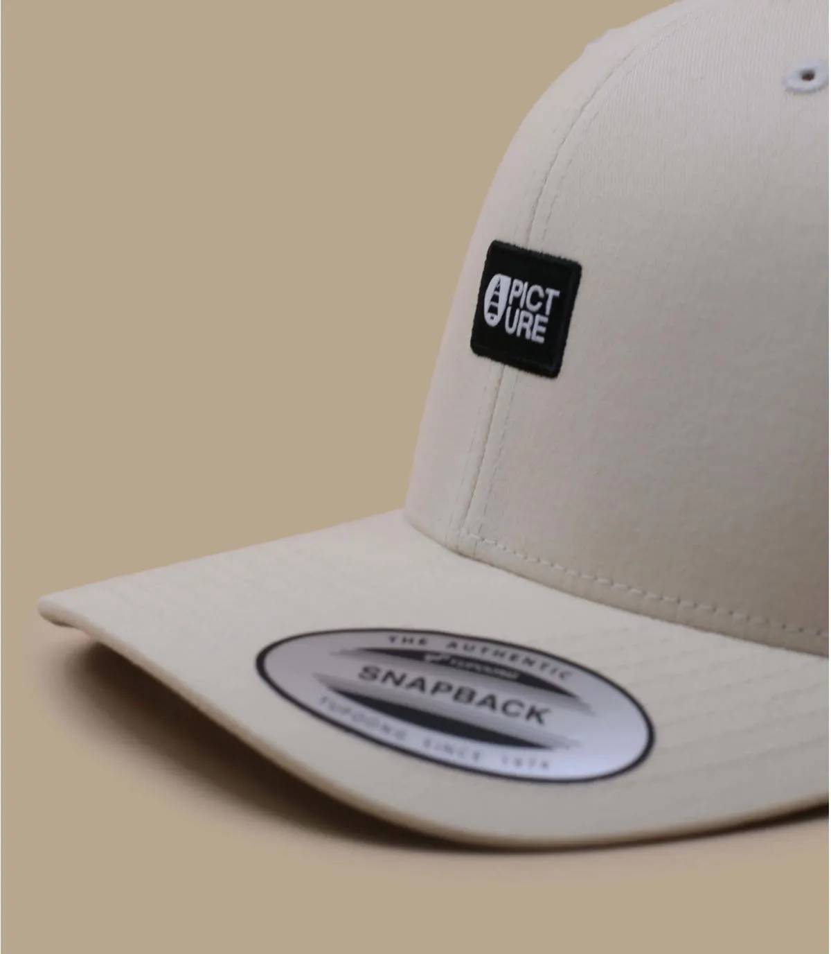 casquette baseball beige - Kotka Cap wood ash Picture : Headict