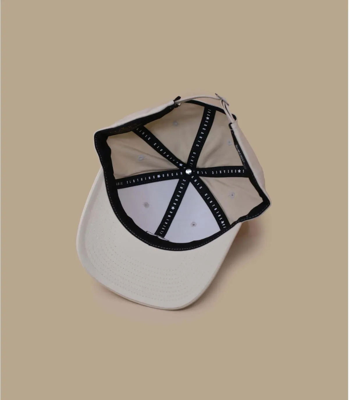 casquette baseball beige - Kotka Cap wood ash Picture : Headict