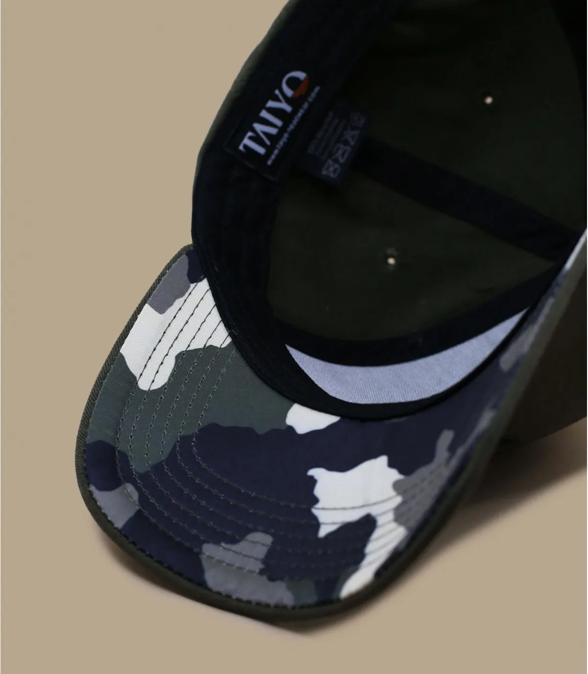 casquette camo olive - Camo Cap Taiyo : Headict