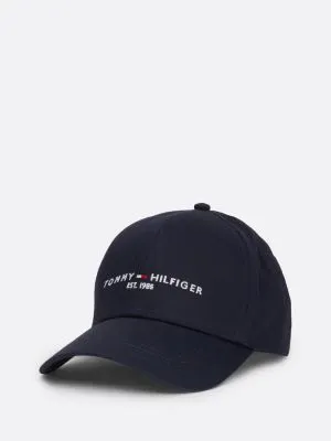 Casquette TH Established en pur coton | Bleu | Tommy Hilfiger