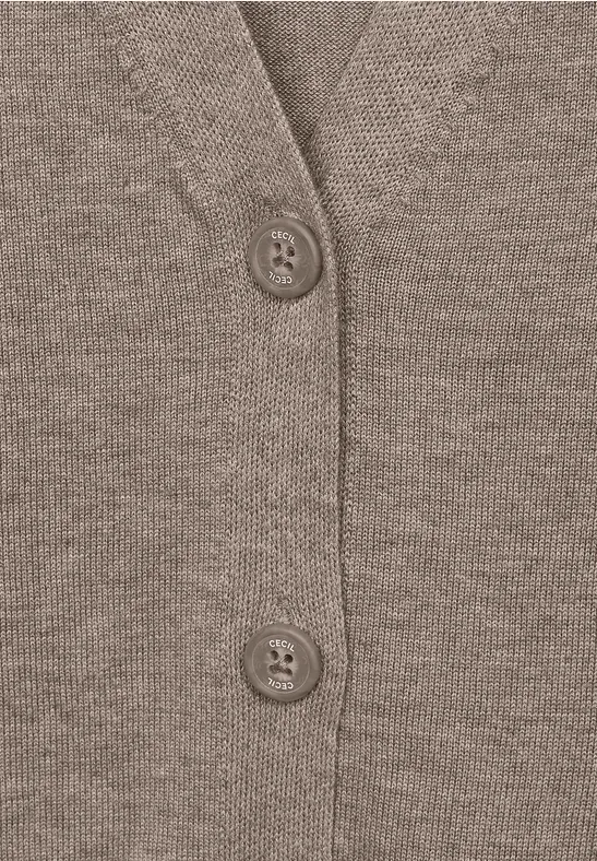 CECIL Cardigan avec patte de boutonnage 