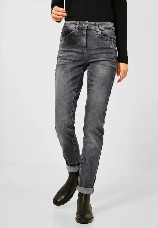 CECIL Jean coupe slim taille haute  - Style TORONTO