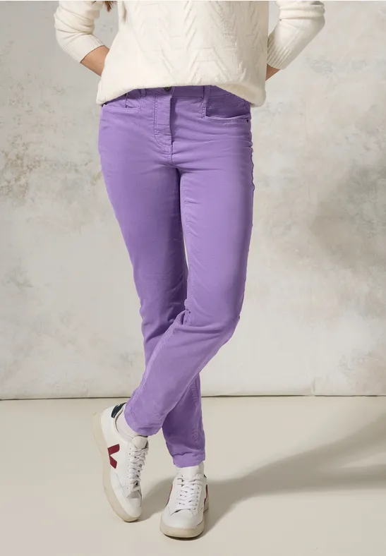 CECIL Pantalon au look velours  - Style VICKY