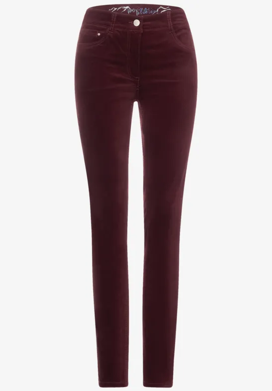 CECIL Pantalon coupe slim en 32, 34 pouces  - Style VICKY