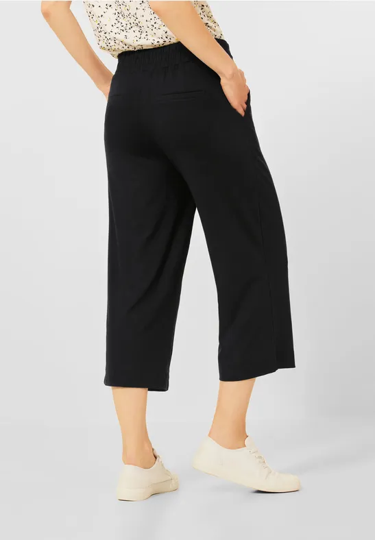 CECIL Pantalon loose fit avec wide legs  - Style WIDE LEG