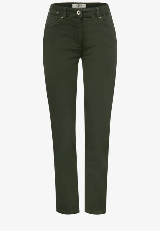 CECIL Pantalon slim fit avec high waist  - Style VICKY