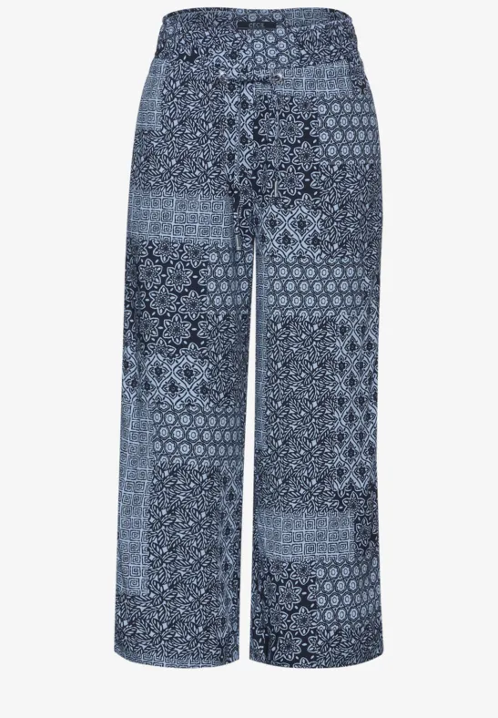 CECIL Pantalon à imprimé patchwork  - Style NEELE