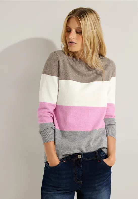 CECIL Pull-over en tricot cosy 