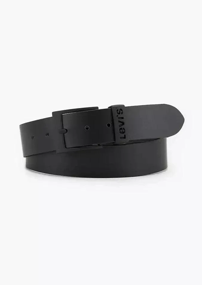 Ceinture Levi's noire en cuir