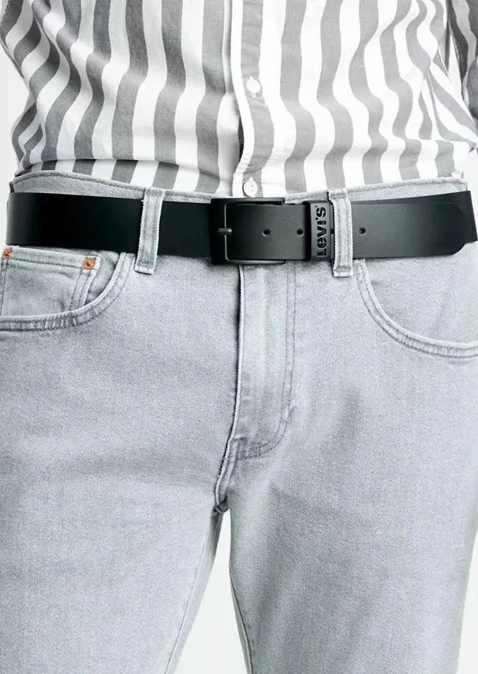 Ceinture Levi's noire en cuir