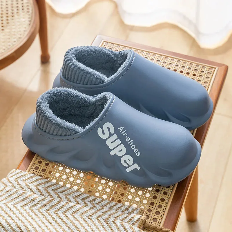 ChaleurCoton - Chaussons en Coton Confortables pour l'Hiver